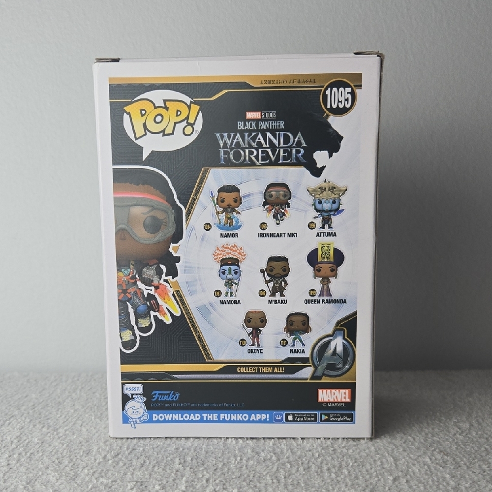 MARVEL: IRONHEART MK1 Funko Pop! 1095- 3 for $25 - Picture 3 of 4